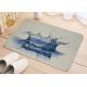 Printing Anti-Bacterial Absorbent Non Slip Area Rugs , Non Slip Floor Area Mat Rugs