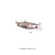 Standard Container Plywood Flower Logistics Turnover Truck Nylon Wheel Bearing Strong Cold Galvanized