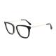 Customize Logo Acetate Metal Glasses Frames , Cateye Clear Glasses For Women