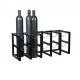 10 Tank Gas Cylinder Storage Rack 5 Wide By 2 Deep Metal Fab Products
