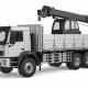 4t Lifting Capacity Sinotruk LHD 4x4 All Wheel Drive 266hp Truck Mounted Crane