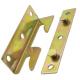 Bed Hinges Bed Rail Brackets 3.1 Double Hooks Heavy Duty Iron Replacement Part for Bed Frames Headboard Footboard with Screws