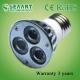 High Capacity No UV E27- 3W Patent LED Spot Lamps With 10 Degree