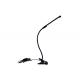 LED Reading USB LED Table Lamp Clip Clamp On Desk Flexible Mental Goose Neck
