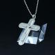Fashion Top Trendy Stainless Steel Cross Necklace Pendant LPC461