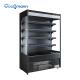 Commercial Open Showcase Chiller Supermarket Fruit And Vegetable Vertical Fridge