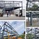 Light Commercial Building Steel Hot Dip Galvanized Office Shopping Mall Steel Painted
