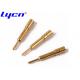Electronic Spring Connector Pin 1.48mm Gold Plated For PCB Circuit Board