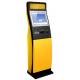 7x24 Hours Hotel Self Check In Machine Anti Vandalism For Room Reserving