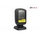 Omnidirectional Ticket Barcode Scanner 2D Imager Black Shell Multiple Interfaces