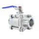 Manufacturers Stainless Steel 3PC Quick Install Ball Valve for Thread Connection Form