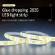 Double Color SMD 2835 LED Strip 12v Low Voltage 60-120 Lamp Dripping Rubber Waterproof