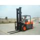 4 Wheel Diesel Forklift Truck 5 Ton 2240mm Turning Radius With Pneumatic Solid Tyre