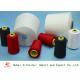 Polyester Ring Spun Multi Colored Threads For Sewing 50/2 Good Color Fastness