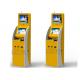 Passport Scanner Card Dispenser Self Service Kiosk , 15 / 17 inch Infrared Touch Screen