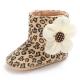 2019 winter colorful flower soft-sole Newborn anti-slip baby boots