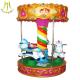 Hansel   china amusement rides large musical swing carousel mini carousel horse for sale