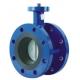 Vulcanized EPDM Seat Butterfly Valve 2 '' - 24 '' Size Range Hub Seal Type