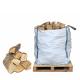 4 Panels Breathable PP Woven Bulk Bag 1000-1500 Kgs Loading Weight For Firewood
