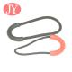 Jiayang garment accessories PVC Silicon paracord TPU zipper puller for over coat zipper pull tag zipper pull tab