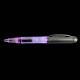 plastic LED Light on a pen with label - Mini Pen Flashlight torch for promotiona