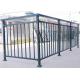 Heat Treated 3m High Wrought Iron Steel Fence ISO14001