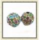 Customized Colorful Rhinestone Shamballa Crystal Pave Ball Beads 10mm