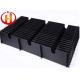 Eco Friendly Black ESD Corrugated Plastic Dividers Fireproof