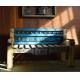 Classic Industrial Wood Seat Lexus Car Shape Bench With Wooden Legs