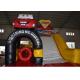 inflatable kdis car toy bouncer jumping for sale