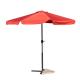 SNUGLANE 2.7m Height Free Standing Patio Umbrella , Large Free Standing Parasol Red