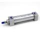 DOPOW Aluminum Air Cylinders , Guided Compact Pneumatic Cylinder