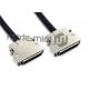 High Performance 50 Pin SCSI Cable , Wide SCSI Cable For Servo Motor