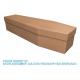 Assembled Biodegradable Cremation Cardboard Coffins Prices Manufacturer Cardboard Coffins