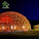 14m Transparent PVC  Igloo Geodesic Dome Tent For Big Party Exhibition