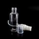 2017 new product PET 35ml transparent plastic spray bottles for cosmetic