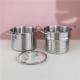 Stainless Steel Kitchen Soup Pots For Home Customized Logo