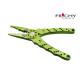 Light Green Never Rust Aluminium Saltwater Fishing Pliers Tools With Stainless Steel Jaws