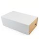 CMYK Color Medium Magnetic Closure Gift Box Recycled White For Shoe