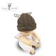 ODM OEM Cheap Wholesale Custom Kids Beanie 0-1 Years Old Brown Deer Hats Baby Cute Autumn Winter Hats