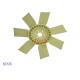 Excavator spare parts engine cooling fan 6D95 6D105 600-625-6580 fan blade with 7 blades for PC200-3 PC200-5 PC100-3
