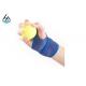Bule Weightlifting Wrist Wrap Wrist Bandage  With Hand Grips Pads