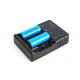 Electric 3.2 V LiFePO4 2 Bay Battery Charger For Handheld Motor Operated Electric Tools