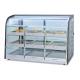 Table Top Glass Food Warmer Showcase Drawer-Type 3-Layer 9-Pans Bread Display Cabinet
