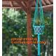 Wholesale Promotional Garden 4 sets Plant Hanger Macrame Jute 4 Legs 48 Inch with Beads, Best Recommended