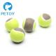 Outdoor Pet Training Durable Pet Toys / Large Tennis Balls For Dogs