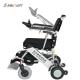 Aluminum Alloy 4h Lightweight Folding Motorized Wheelchair