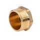 OEM Precision 4 Axis CNC Machining / Milling / Turning Prototyping Brass / Copper Screw Plug Part