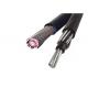 Single Phase Aluminum Core Low Voltage Pvc Insulation Cable With Aluminum Wire Armored