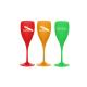 Dishwasher Safe Branded Wine Accessories Reusable Plastic Champagne Flutes 150ml 5oz